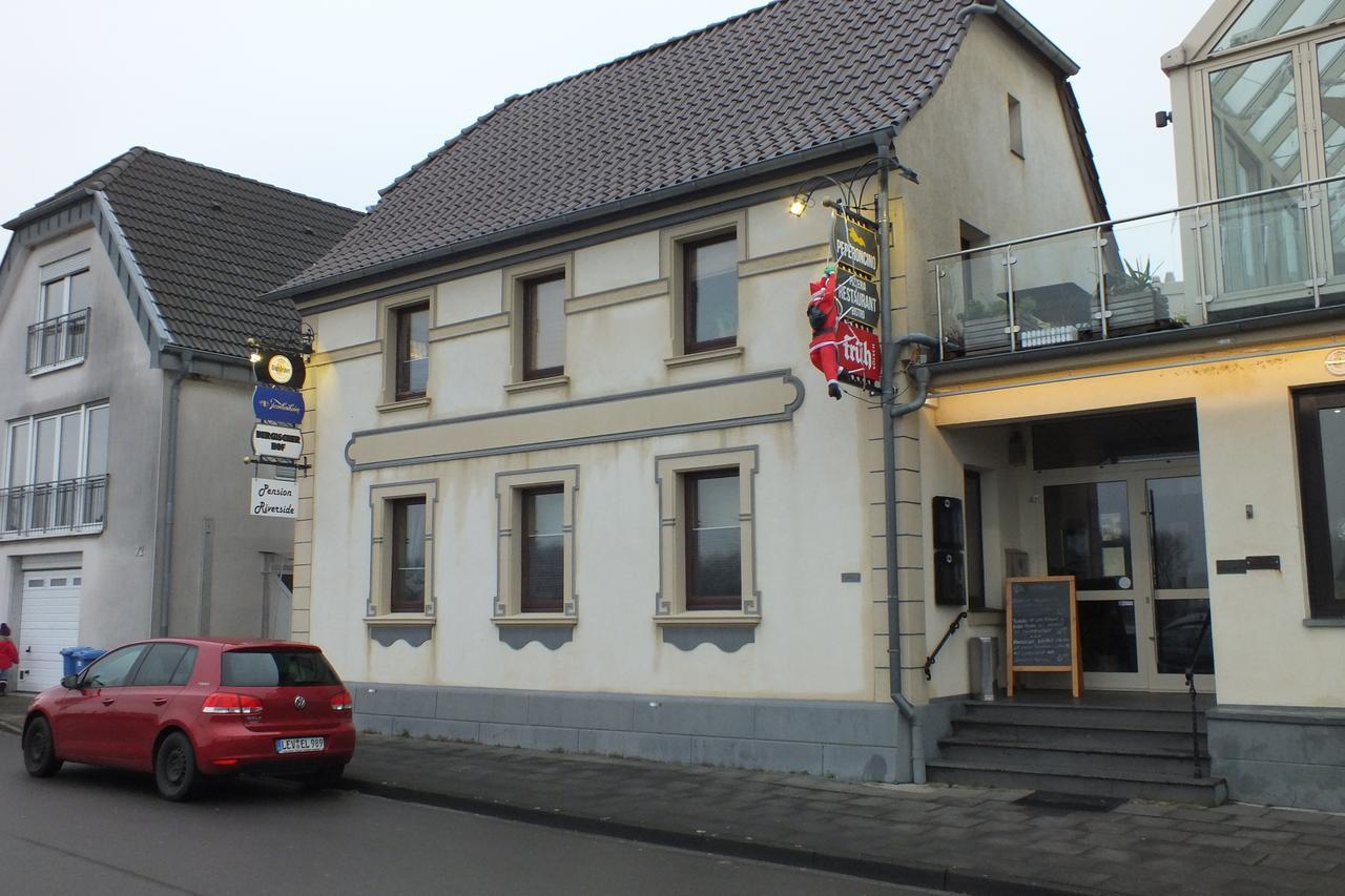Pension Riverside In Leverkusen Hitdorf Am Rhein - Zentral An Der A1 Und 59 מראה חיצוני תמונה